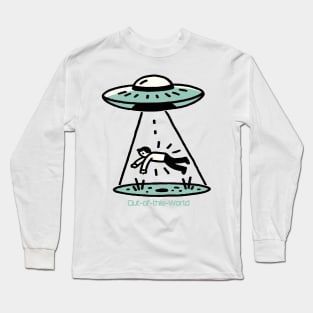 Cosmic Kidnap: Space and Beyond Long Sleeve T-Shirt